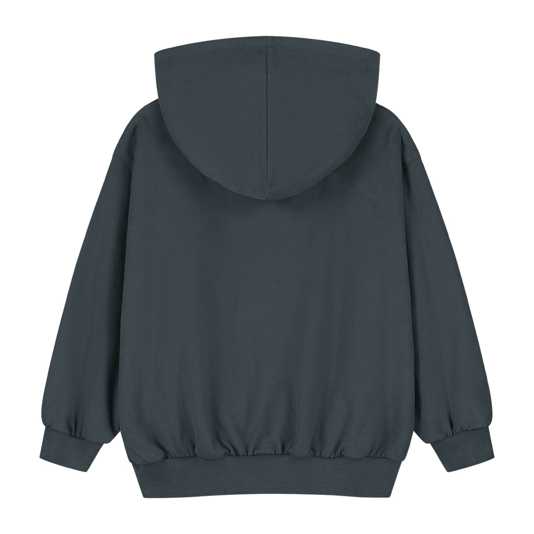 Gray Label Hoodie Blue Grey