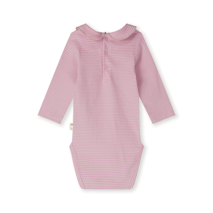 Gray Label Baby Collar Romper Bubblegum - Cream