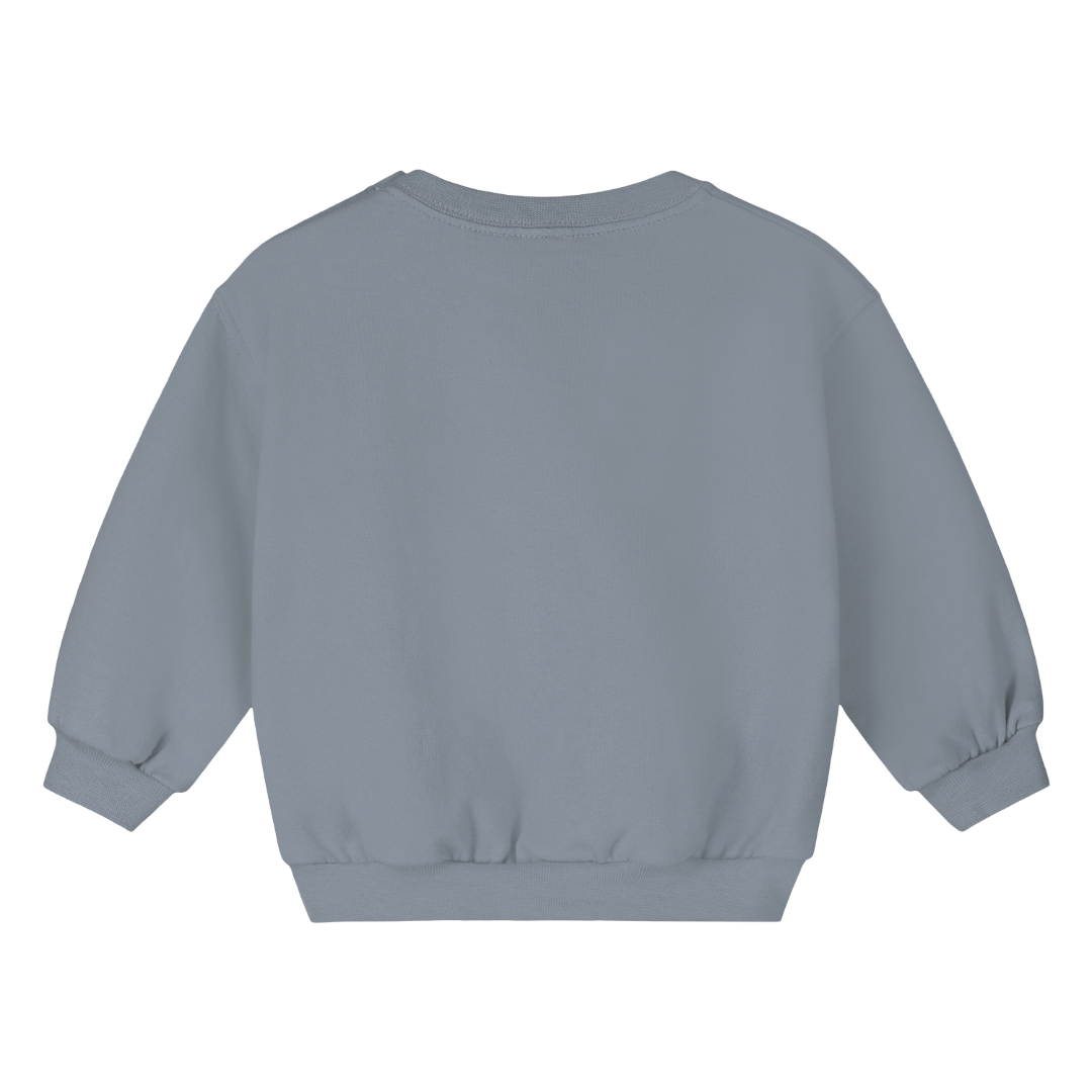 Gray Label Baby Dropped Shoulder Sweater Stone Gray
