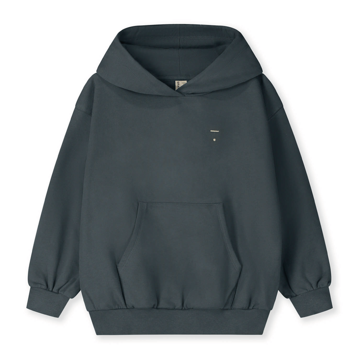 Gray Label Hoodie Blue Grey