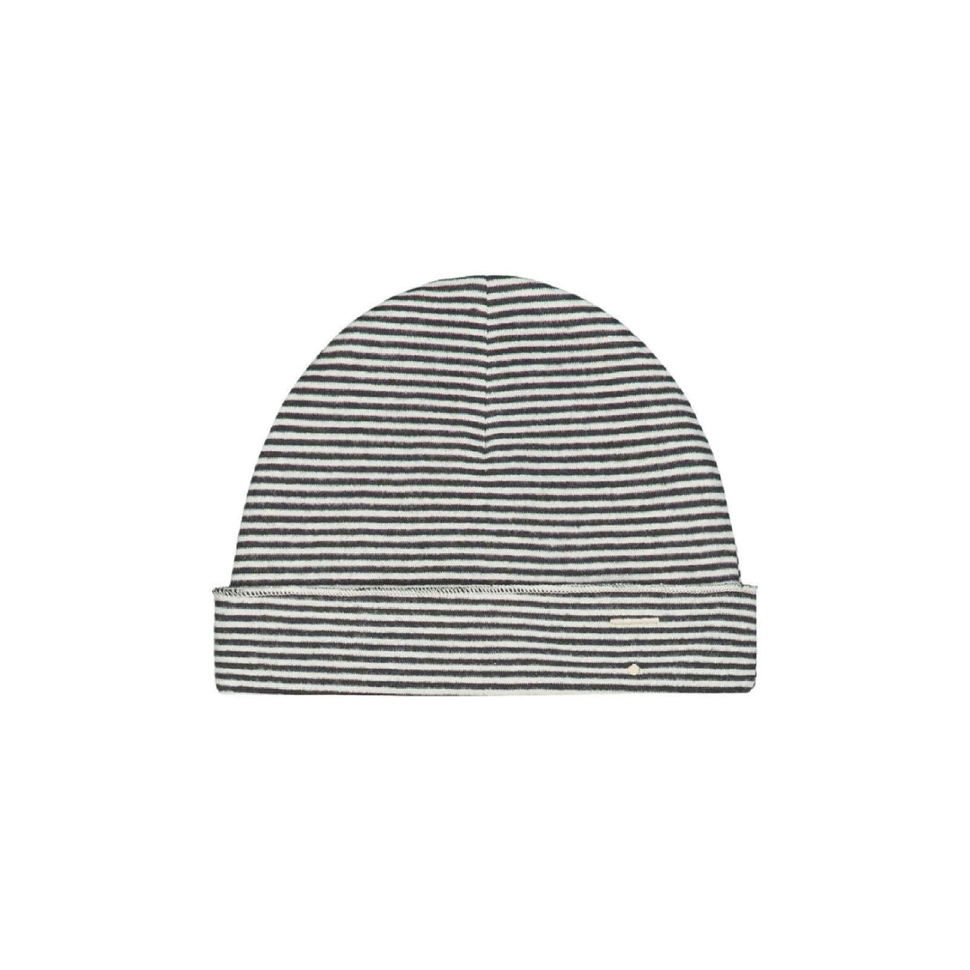 Gray Label Baby Beanie Nearly Black - Cream - La Gentile Store