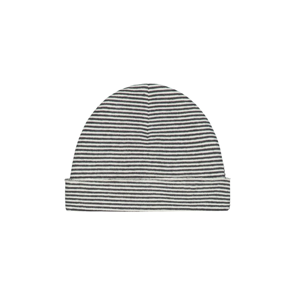 Gray Label Baby Beanie Nearly Black - Cream - La Gentile Store