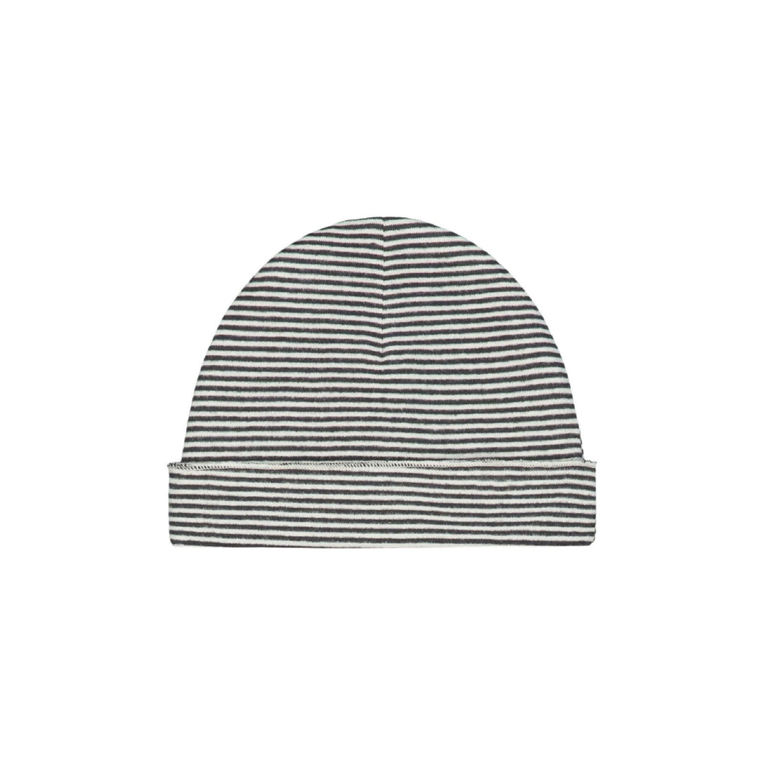 Gray Label Baby Beanie Nearly Black - Cream - La Gentile Store
