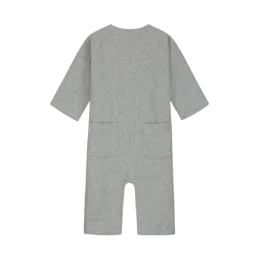 Gray Label Baby Overall Grey Melange - La Gentile Store