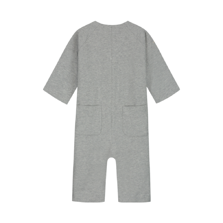 Gray Label Baby Overall Grey Melange - La Gentile Store