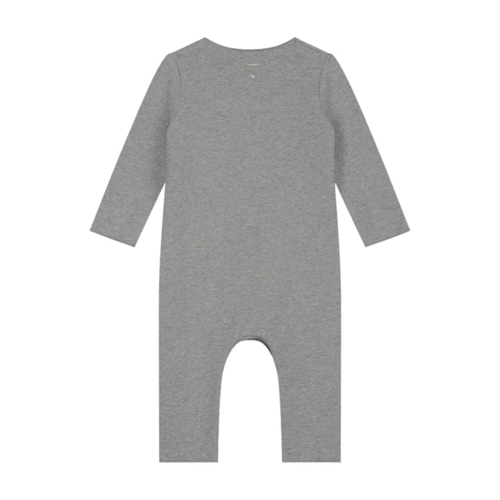 Gray Label Baby Suit with Snaps Grey Melange - La Gentile Store