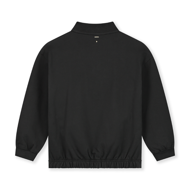 Gray Label Half Zip Jumper Nearly Black - La Gentile Store