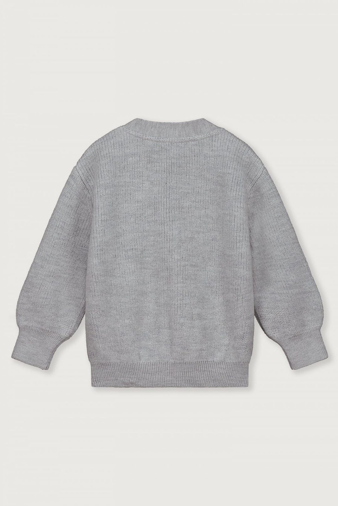 Gray Label Knitted Cardigan Grey Melange - La Gentile Store