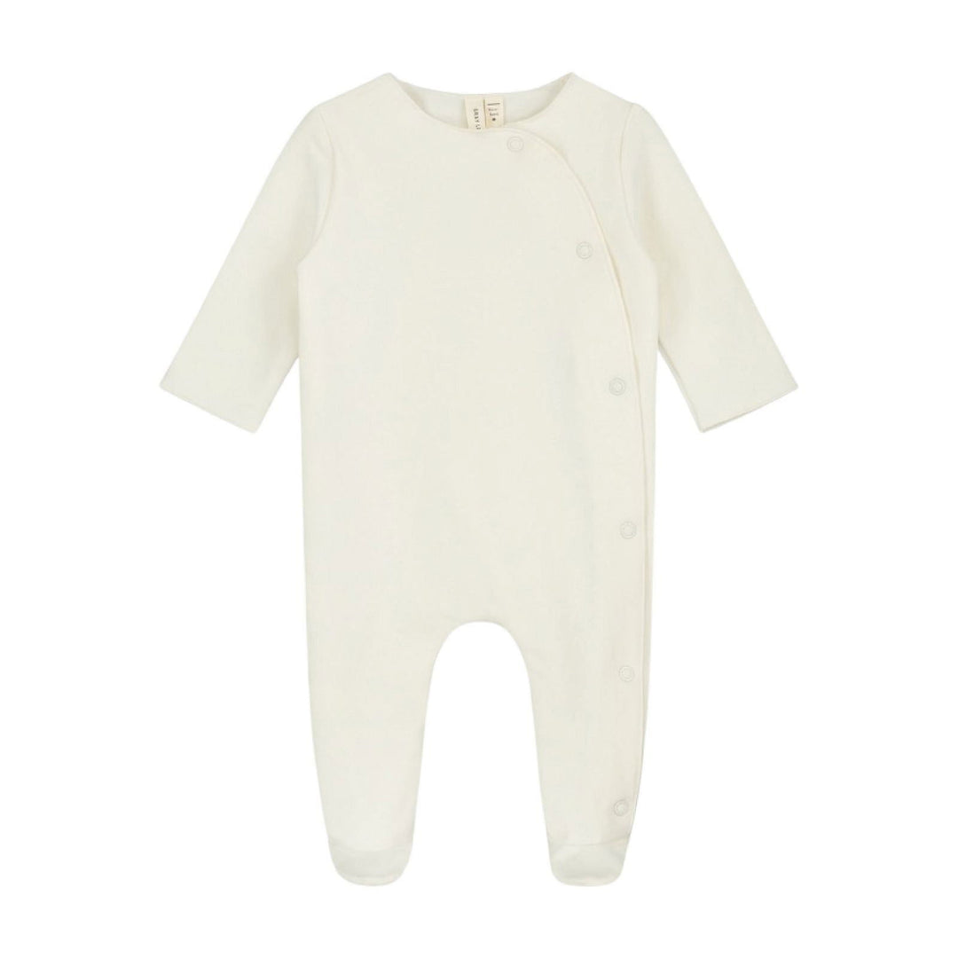 Gray Label Newborn Suit With Snaps Cream - La Gentile Store