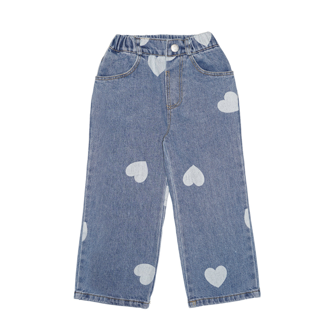 Hearts Denim Jeans