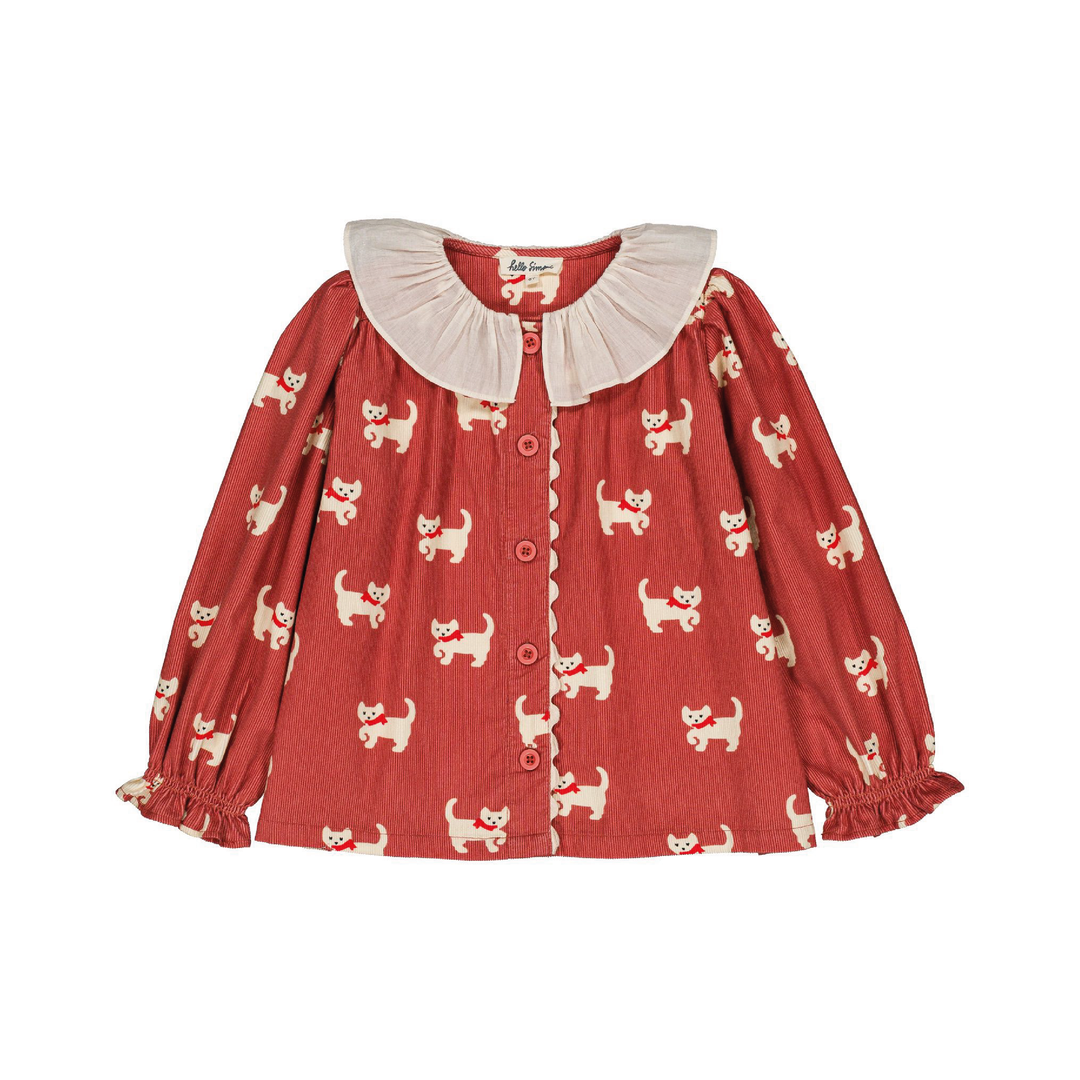 Hello Simone Myrtille Blouse Kitty Rose