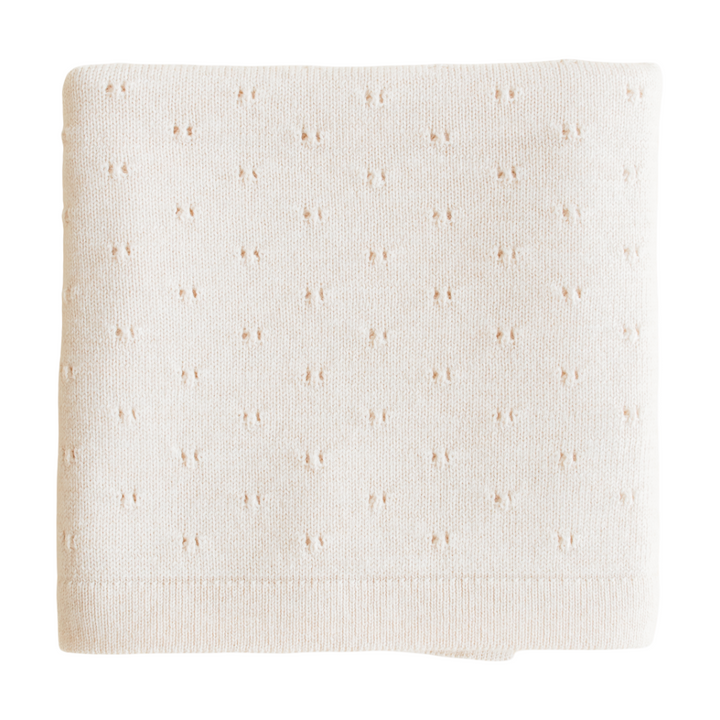 Hvid Blanket Bibi Cream