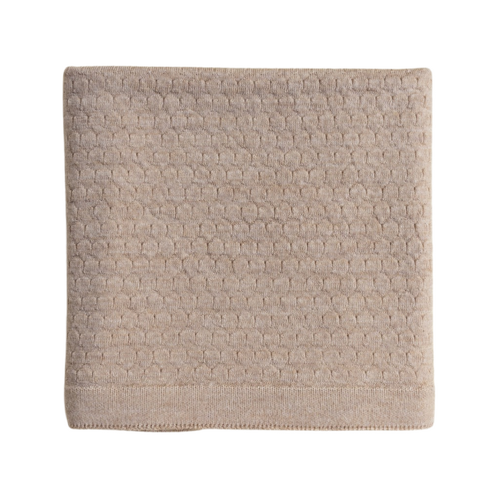 Hvid Blanket Frankie Sand - La Gentile Store