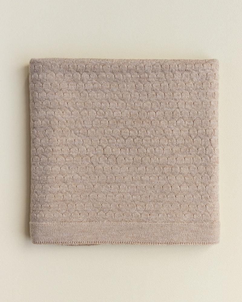 Hvid Blanket Frankie Sand - La Gentile Store