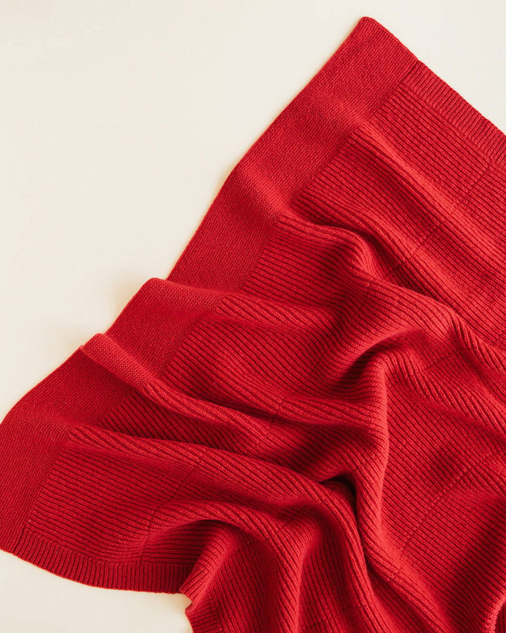 Hvid Blanket Gaston Apple Red - La Gentile Store
