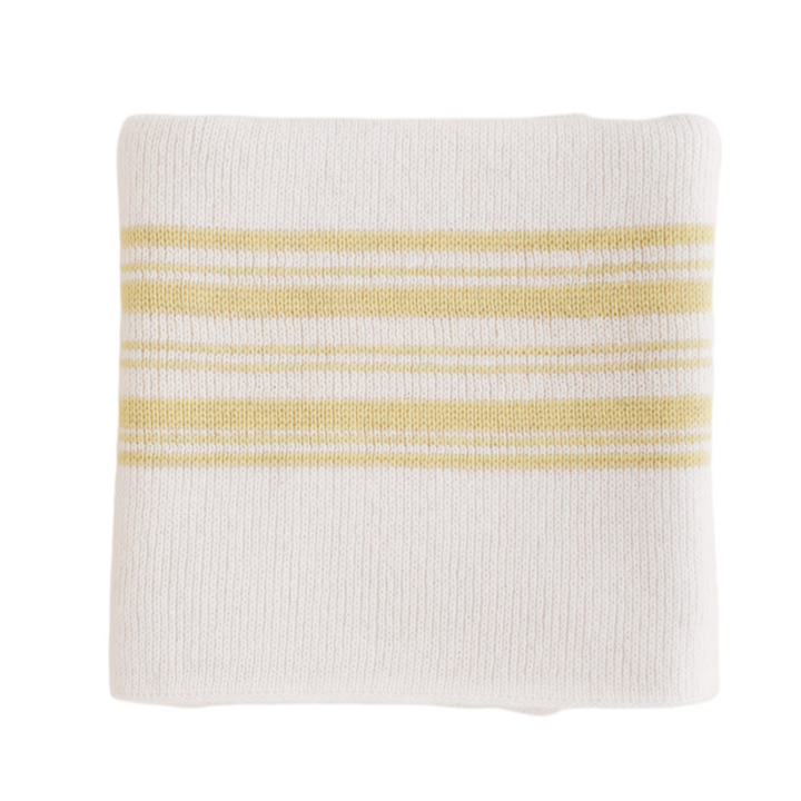 Hvid Blanket Gilbert Light Yellow - La Gentile Store