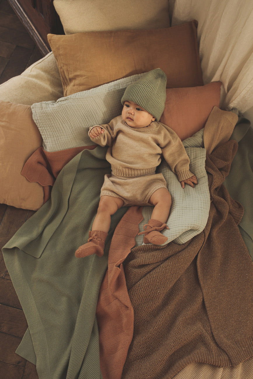 Hvid Blanket Gust Artichoke - La Gentile Store