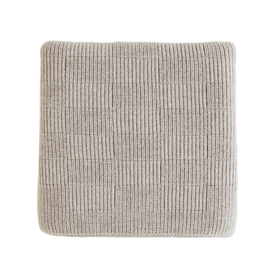 Hvid Blanket Ivy Pebble - La Gentile Store