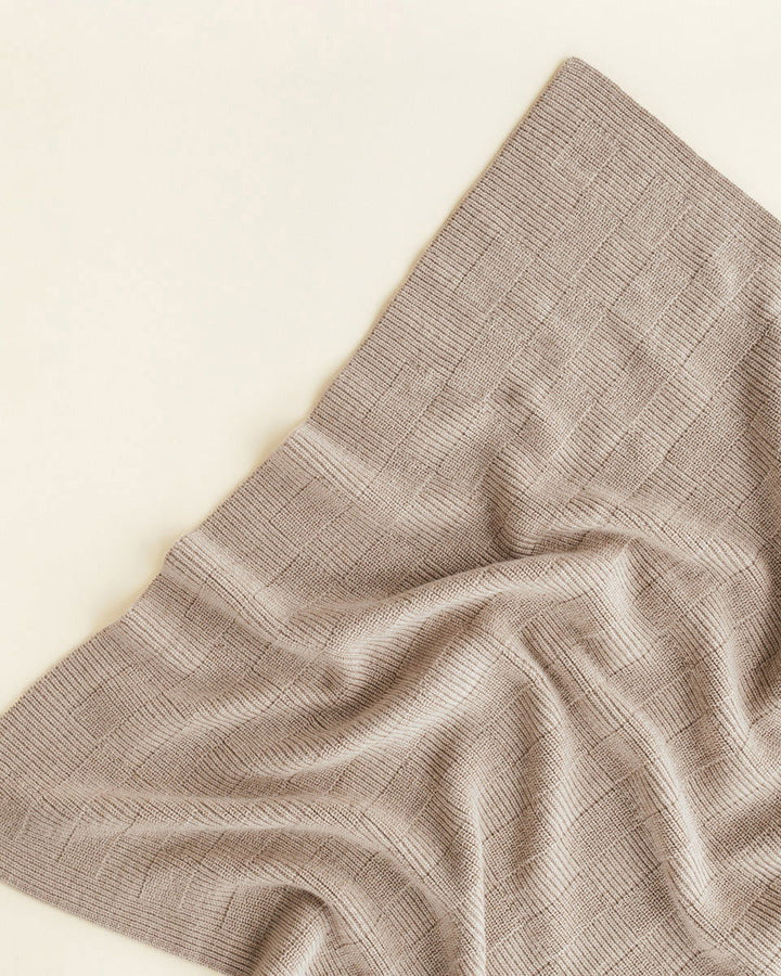 Hvid Blanket Ivy Sand - La Gentile Store