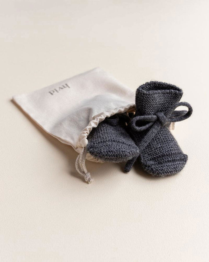 Hvid Booties Charcoal - La Gentile Store