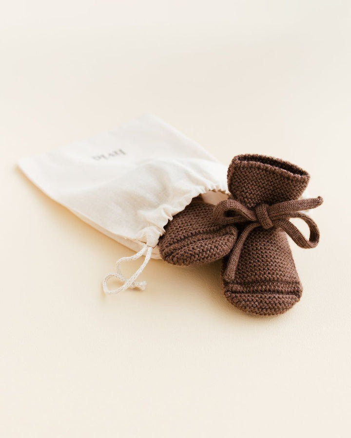 Hvid Booties Mocha - La Gentile Store