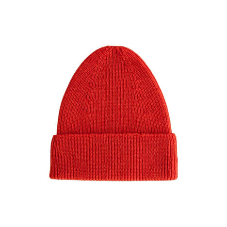 Hvid Fonzie Beanie Red