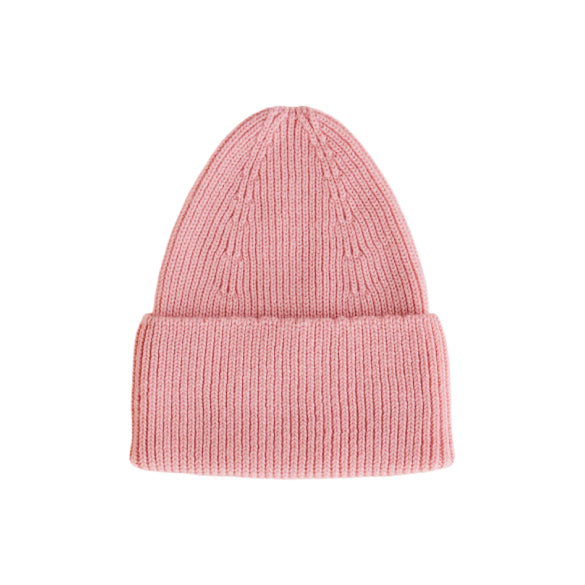 Hvid Fonzie Kids Beanie Bubblegum