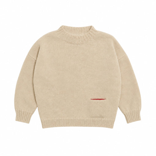 Hvid Kasper Sweater Seashell