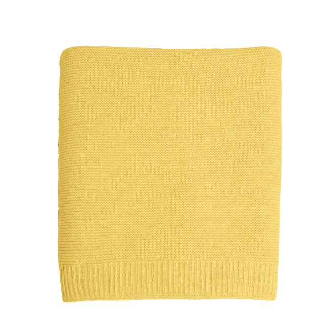 Hvid Blanket Katarina Buttercup