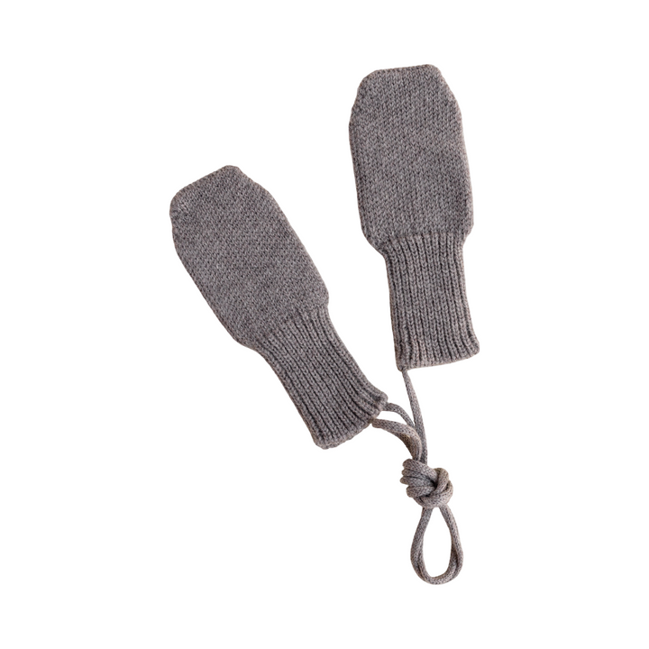 Hvid Wool Mittens Fiza Otter