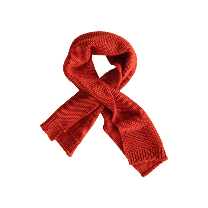 Hvid Ivo Scarf Red