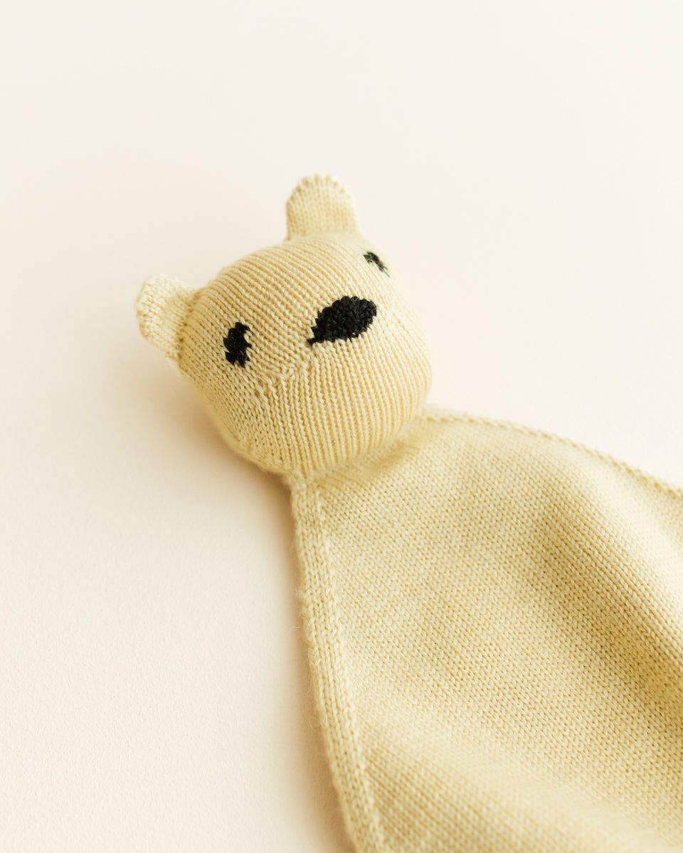 Hvid Teddy Tokki Light Yellow - La Gentile Store