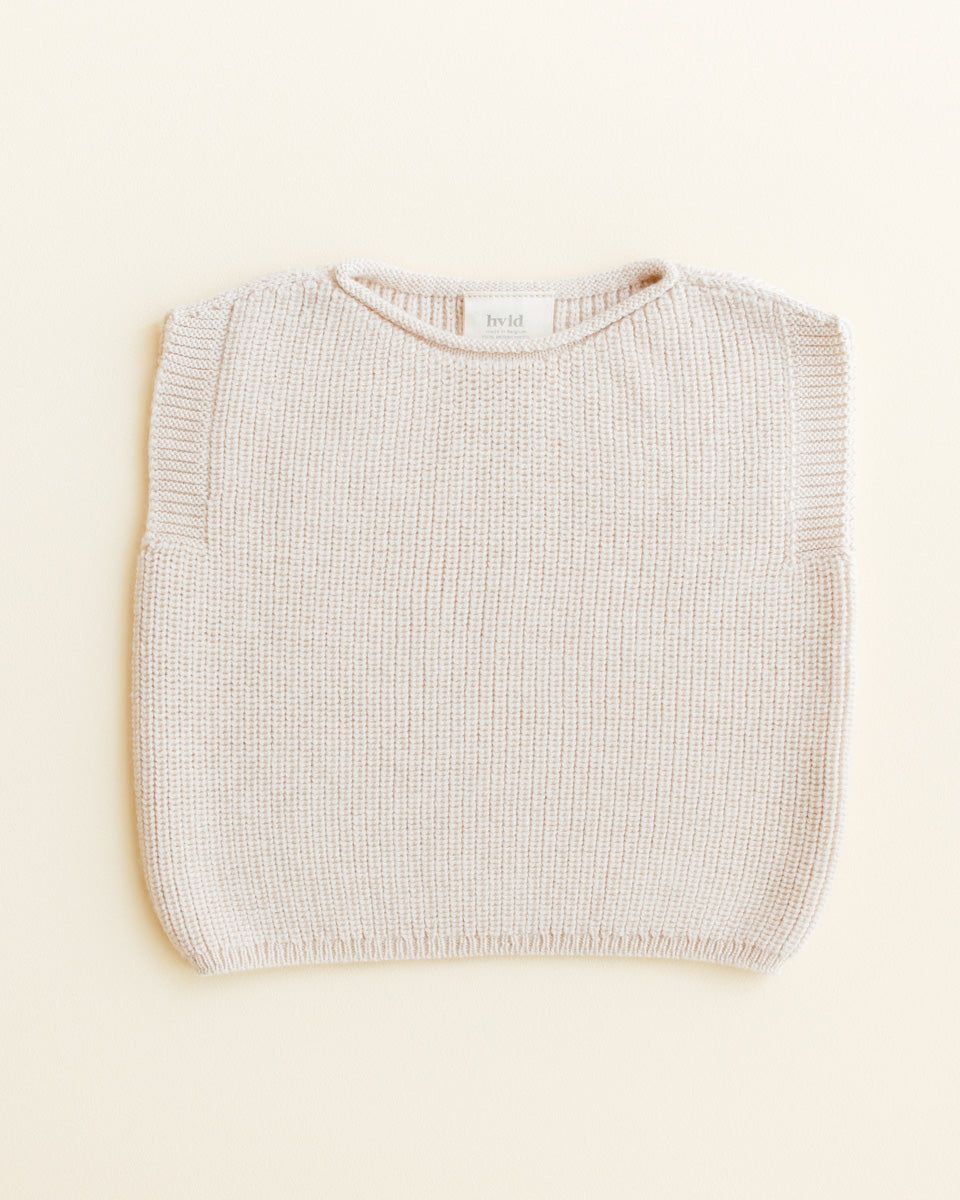 Hvid Vest Harvey Cream - La Gentile Store