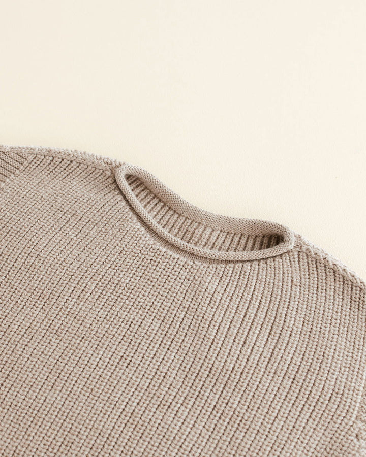 Hvid Vest Harvey Kids Sand - La Gentile Store