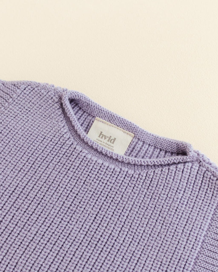 Hvid Vest Harvey Lilac - La Gentile Store