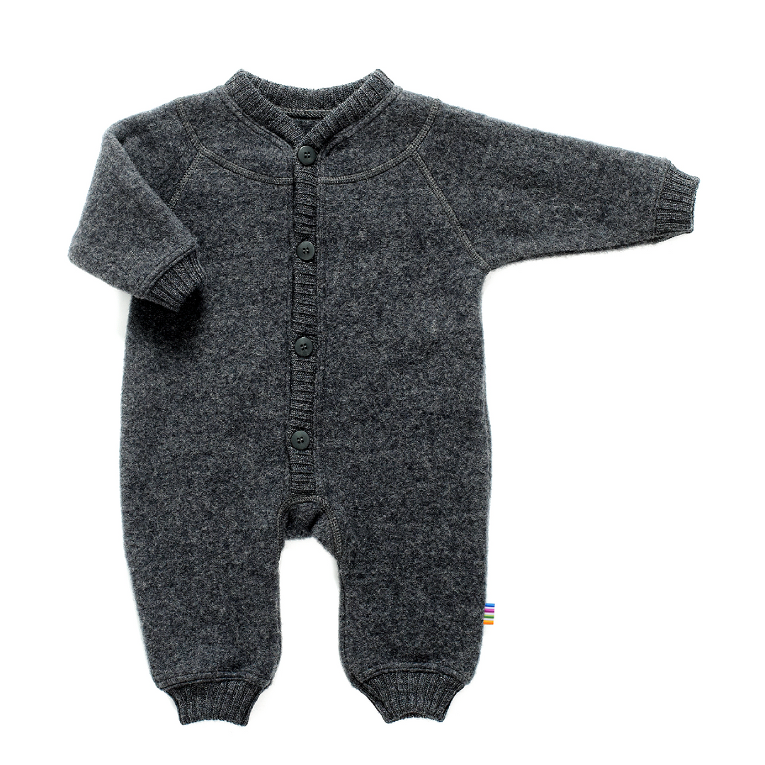 Joha Jumpsuit Wool Fleece Grey - La Gentile Store