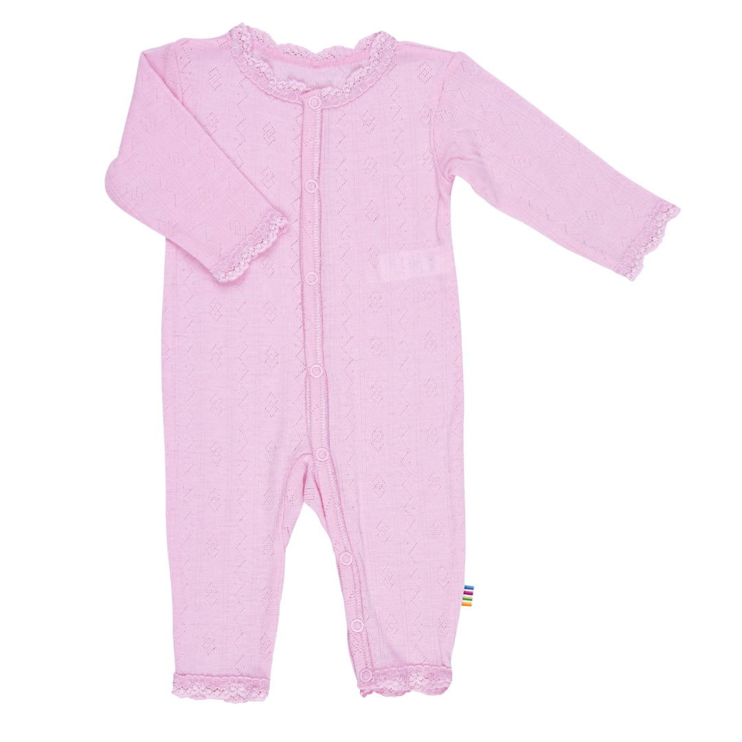 Joha Jumpsuit Wool & Silk Prime Rose Pointelle - La Gentile Store