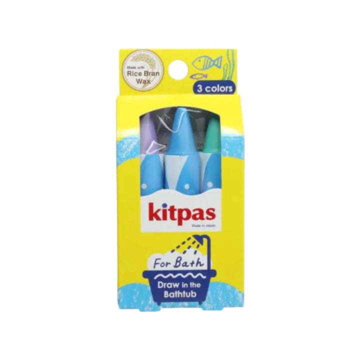 Kitpas Bath Crayon Set Fish - 3 pcs