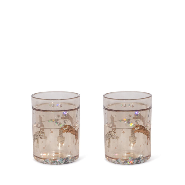 Konges Sløjd Glitter Cups Tiger 2 Pack