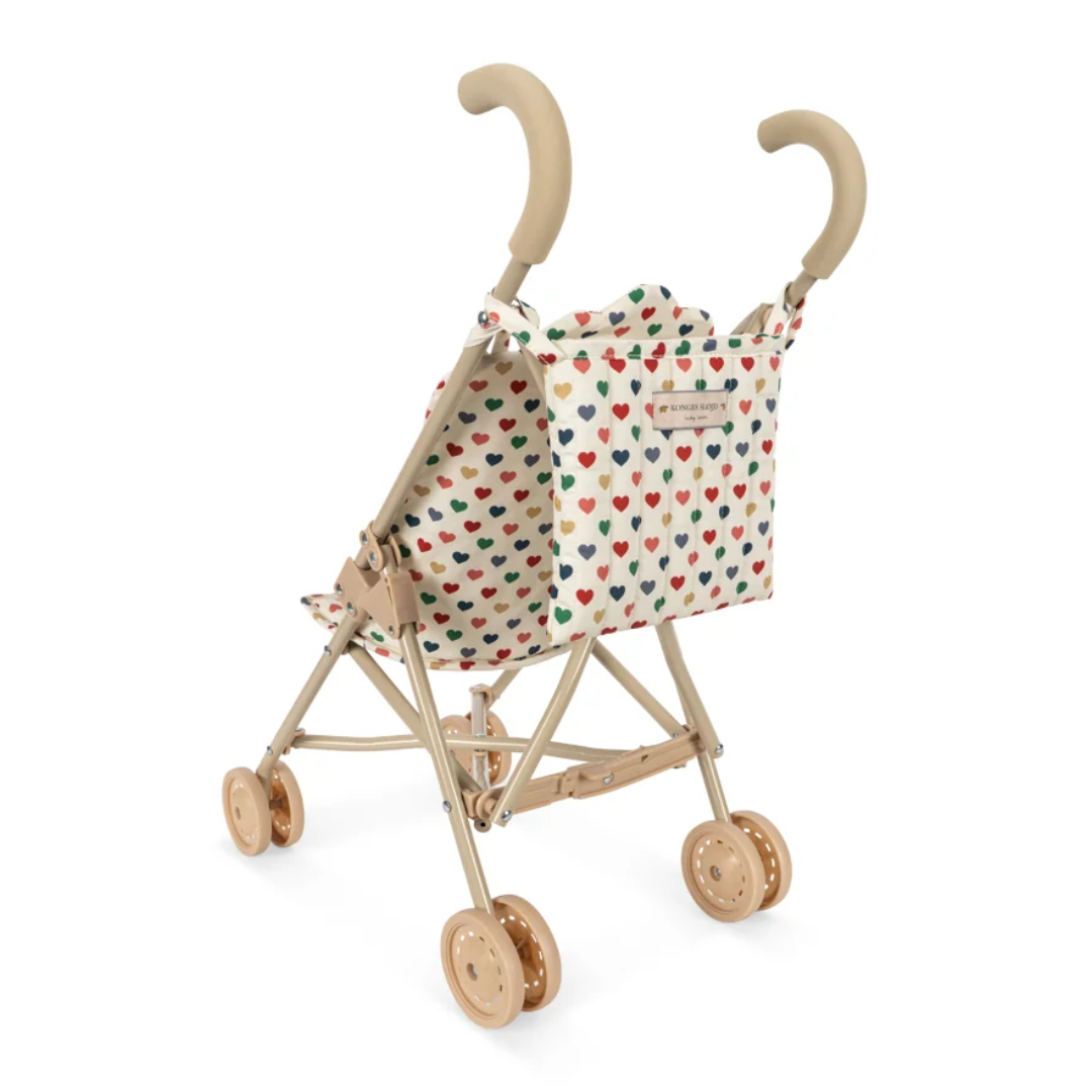 Konges Sløjd Doll Stroller Coeur Coloré