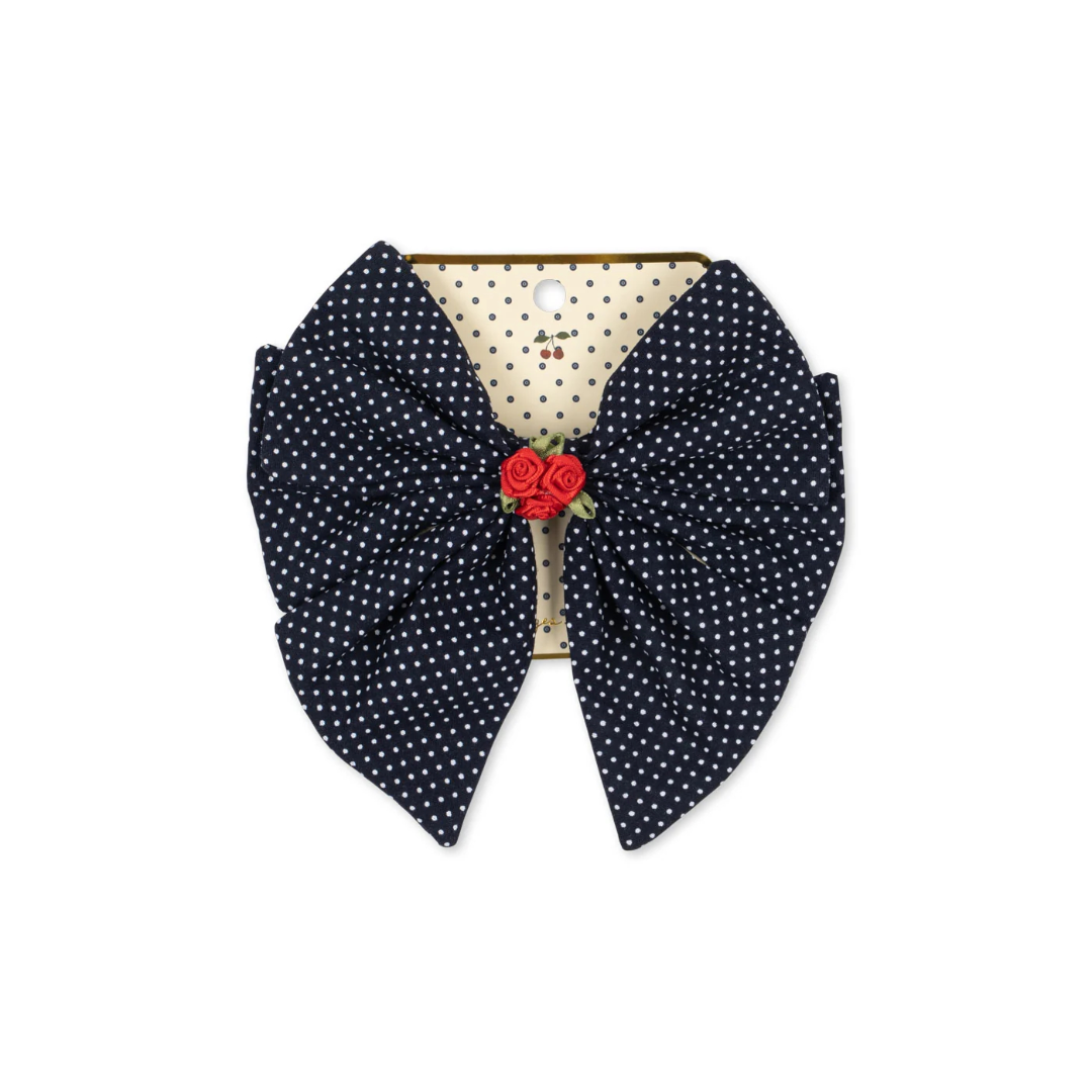 Konges Sløjd Rose Rouge Bow Hairclip