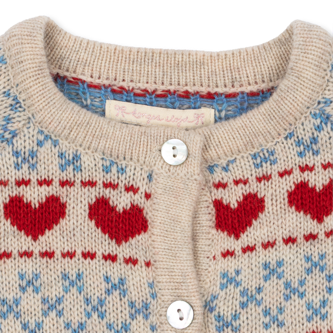 Konges Sløjd Belou Cardigan Heart