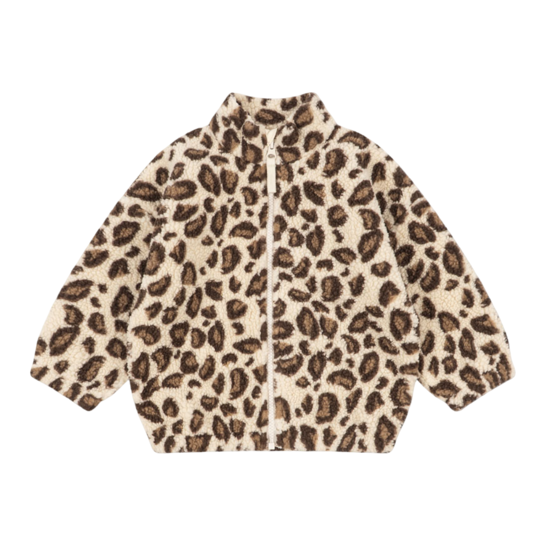 Konges Sløjd Jody Leopard Teddy Jacket