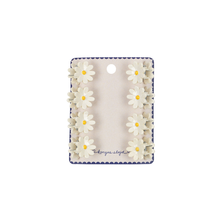 Konges Sløjd Mini Daisy Hairclips - 8 pack