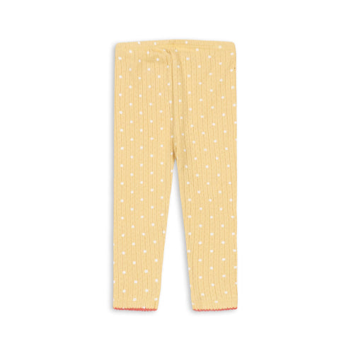 Konges Sløjd Minnie Pointelle Pants Golden