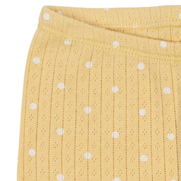 Konges Sløjd Minnie Pointelle Pants Golden