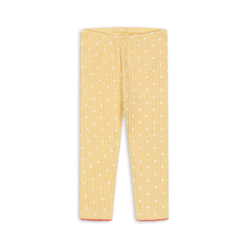 Konges Sløjd Minnie Pointelle Pants Golden
