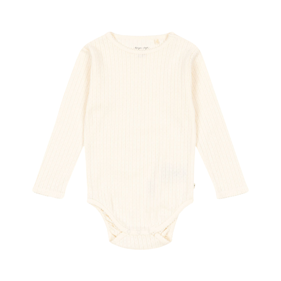 Konges Sløjd Minnie Pointelle Body Antique White