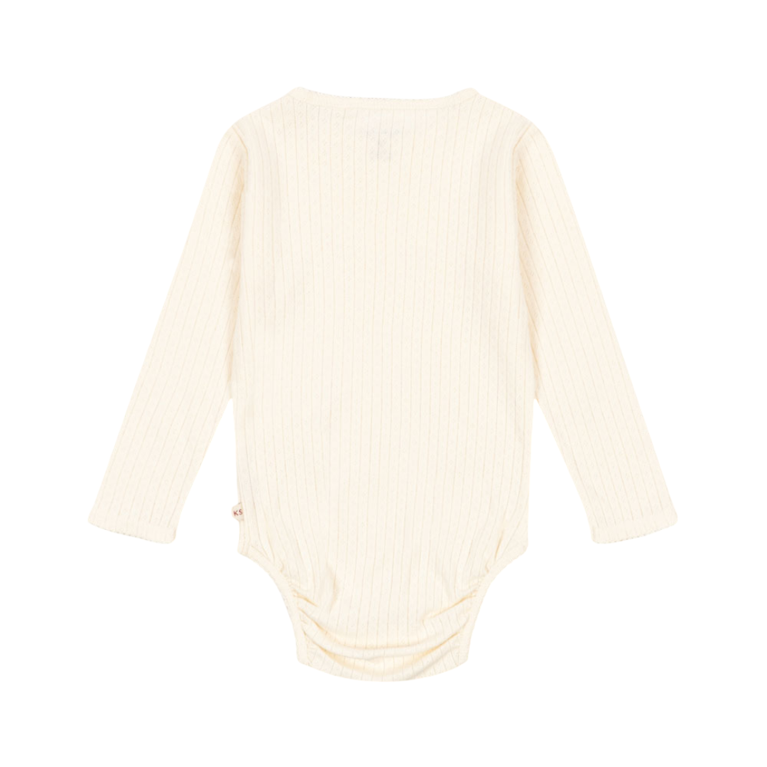 Konges Sløjd Minnie Pointelle Body Antique White