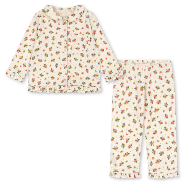 Konges Sløjd Frill Pyjama Set Rosetto